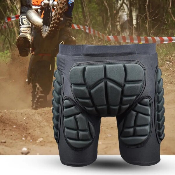 Pantalones cortos de Motocross con estilo, pantalones cortos portátiles anticaída para motocicleta, pantalones de armadura con equipo protector para Moto