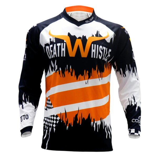 Camisetas de manga larga para hombre, camiseta de ciclismo profesional de secado rápido, para verano, MTB, Road Outdoor