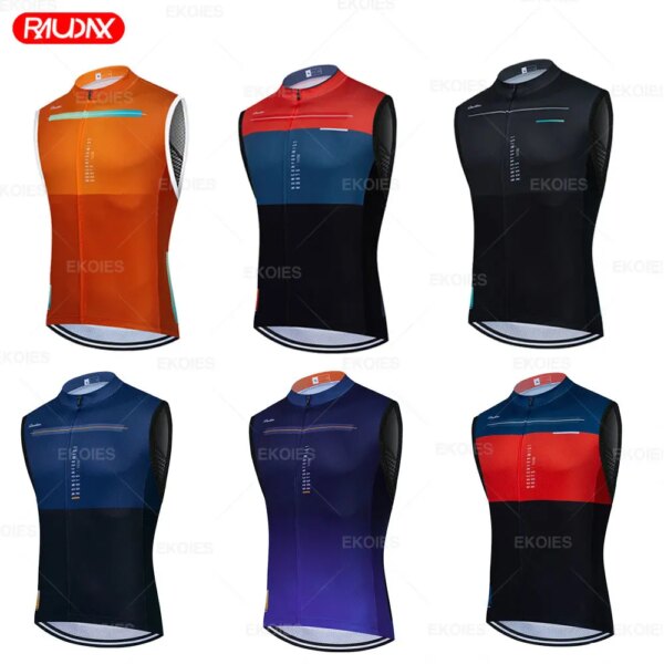 Chaleco de ciclismo sin mangas para verano, camisetas sin mangas para ciclismo, chaleco transpirable para bicicleta de montaña y carretera, camisetas ultraligeras 2022