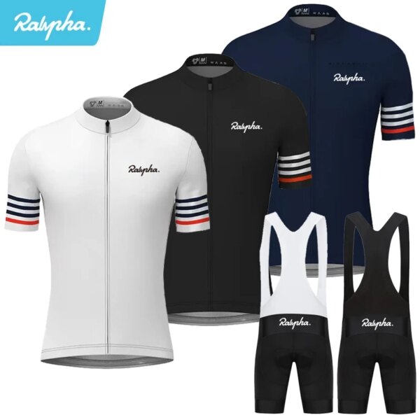 Equipo de verano ciclismo jersey hombres transpirable MTB bicicleta Rapha Culote de ciclista vestidos ropa de bicicleta de montaña ropa de ciclismo masculino