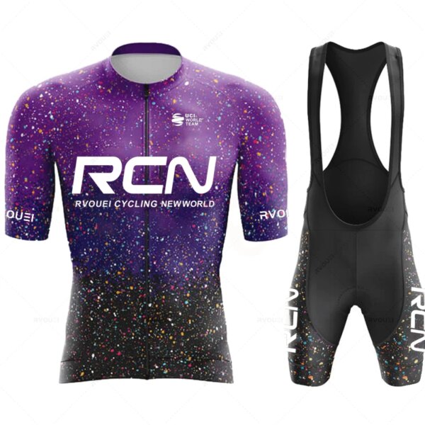 Ropa de verano 2023, conjuntos de Jersey de Ciclismo para hombre, Ropa para bicicleta MTB, Ropa para bicicleta de carreras Rcn, Ropa de secado rápido para exteriores, Maillot Ciclismo