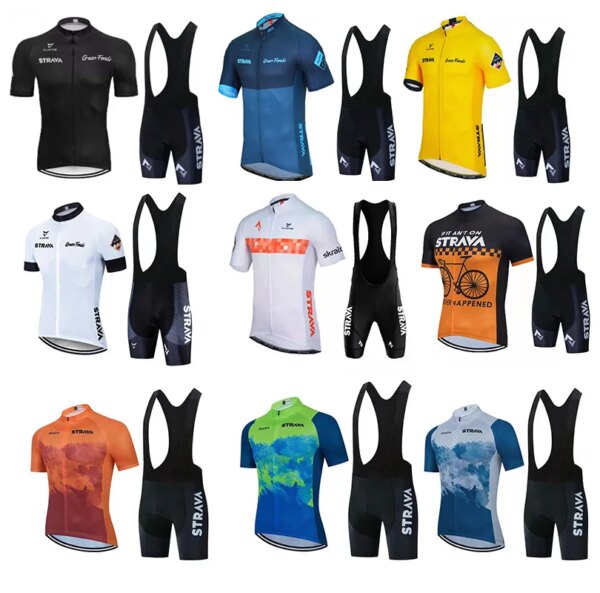 Ropa de ciclismo de manga corta para hombre, camisetas de ciclismo transpirables, ropa deportiva de ciclismo para equipo profesional de montaña, humedad a, verano