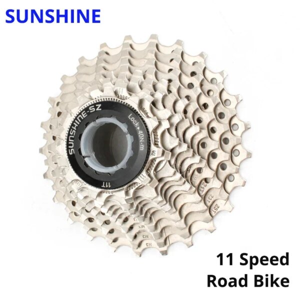 Sunshine-Cassette ultraligero para bicicleta de carretera, 11 velocidades, 11v, para Shimano ULTEGRA R8000 6800 105 5800, Piñón de bicicleta 11s 28T 32T