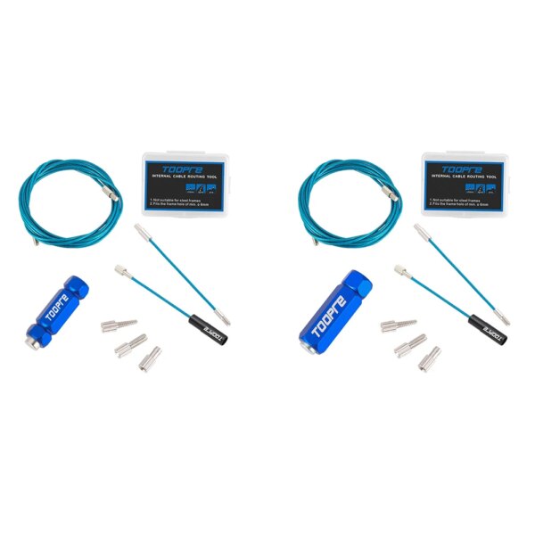 TOOPRE-herramientas de enrutamiento de cables internos para bicicleta, herramienta profesional de enrutamiento de cables internos para cuadro de fibra de carbono, Kit de reparación de bicicletas