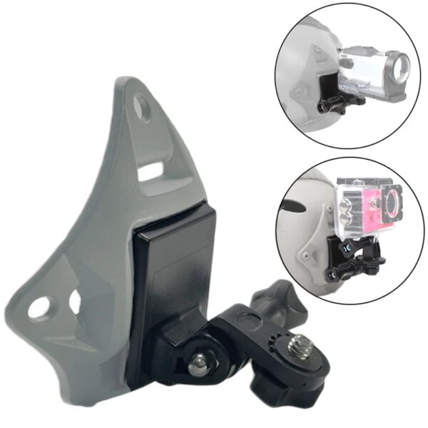Adaptador de Base de casco táctico, montaje fijo Gopro, orificio de tornillo de 1/4 pulgadas para Sony AS50R AS300R X3000R AS200V, accesorios para casco