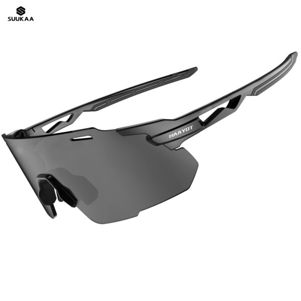 Gafas de ciclismo fotocromáticas UV400, gafas de sol polarizadas deportivas para hombre, gafas para bicicleta de carreras MTB