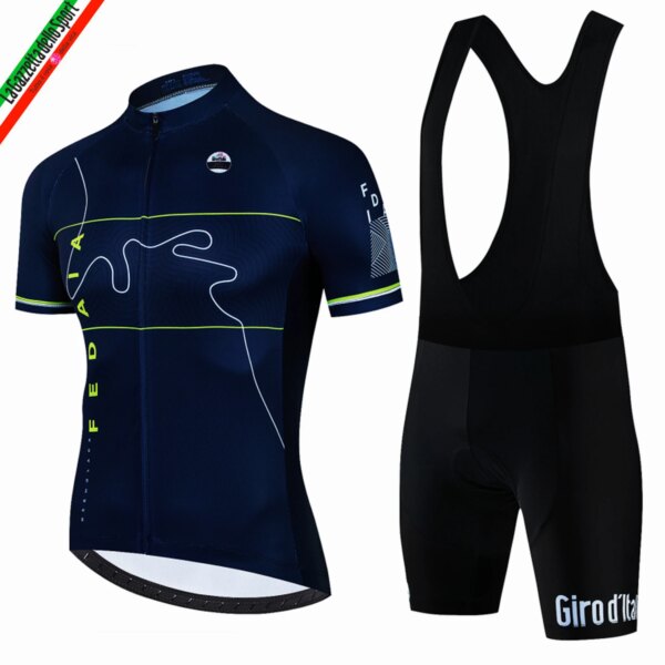 Conjunto De Jersey De Ciclismo Tour De Giro D'ITALIA para hombre, uniforme De montaña De manga corta, Ropa De Ciclismo, Maillot, Traje De Ciclismo