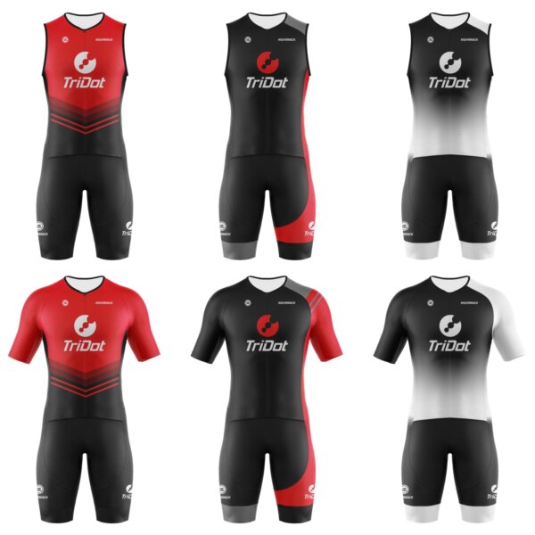 TriDot-traje de triatlón ProTrisuit, ropa de carrera, mono Unisex, natación, ciclismo, carrera, competición, ropa RIGHTTRACK, 1 ud.