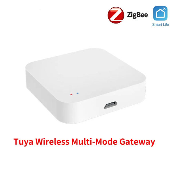 Tuya-Hub de enlace ZigBee multimodo, Bluetooth, inalámbrico, electrodomésticos inteligentes, control remoto, puente, compatible con Alexa y Google Home