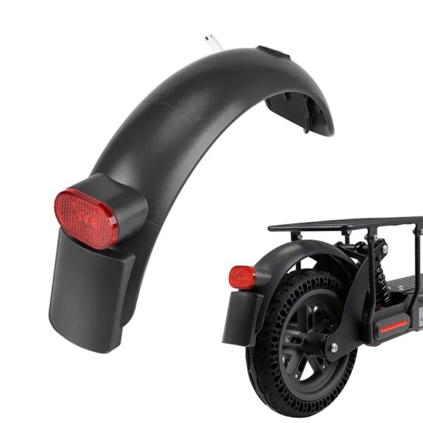 Guardabarros trasero Ulip con luz trasera para Xiaomi M365 Pro Pro2 1S MI3 y Ninebot Max G30 Scooter Eléctrico guardabarros de suspensión trasera