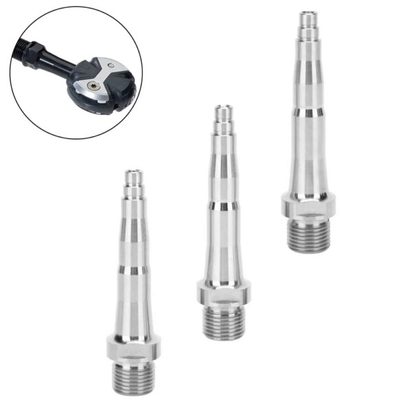 Eje de husillo de Pedal ultraligero para Pedal SpeedPlay TC4 73 76 78mm husillos de Pedal accesorios de bicicleta
