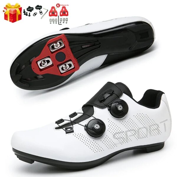 Zapatos Unisex Mtb Zapatillas Ciclismo Mtb hombres Zapatillas de Ciclismo Zapatos con hombres Cleat Road Mountain Bike Racing mujeres bicicleta Spd