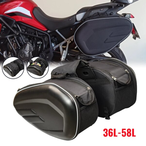 Universal motocicleta impermeable carrera casco bolsas de viaje maleta alforjas bolsa de asiento trasero para BMW KAWASAKI YAMAHA Honda