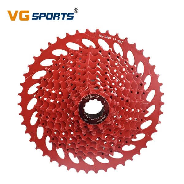 VG sports 10 velocidades 11-46t MTB bicicleta rueda libre bicicleta de montaña ultraligera 10 s 11-46t cassette bicicleta rueda libre soporte piñón