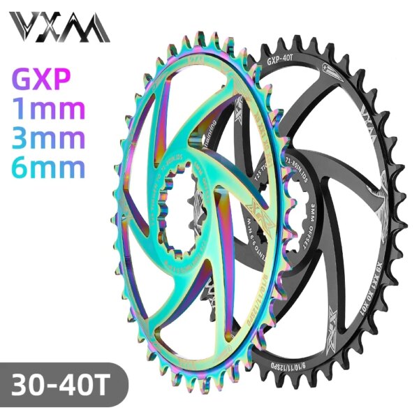 Plato VXM, rueda dentada ancha y estrecha para bicicleta de montaña, 30-40T, redonda para SRAM XX1 X9 XO X01 gx11 Eagle NX 1mm 3mm 6mm