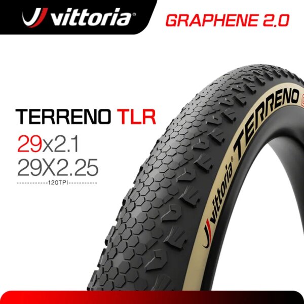 Vittoria Tires Terreno XC-RACE 29 MTB Neumático 29 x 2,25/2,1 Tubeless Ready Cross Country Mountain Bike Neumático todoterreno plegable