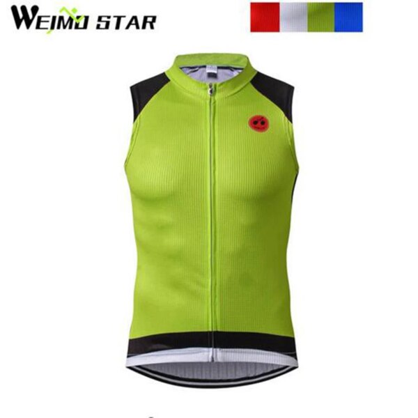 WEIMOSTAR equipo Ciclismo chaleco MTB sin mangas bicicleta chaqueta Ropa Ciclismo bicicleta Ropa Top camisetas tamaño S-3XL