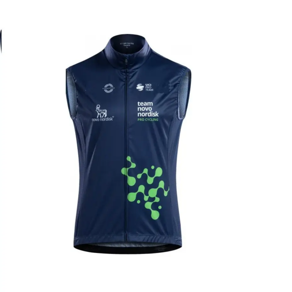 Invierno polar térmico 2024 equipo NOVO NORDISK chaleco de Ciclismo sin mangas ropa de Mtb bicicleta Maillot Ciclismo ropa de bicicleta