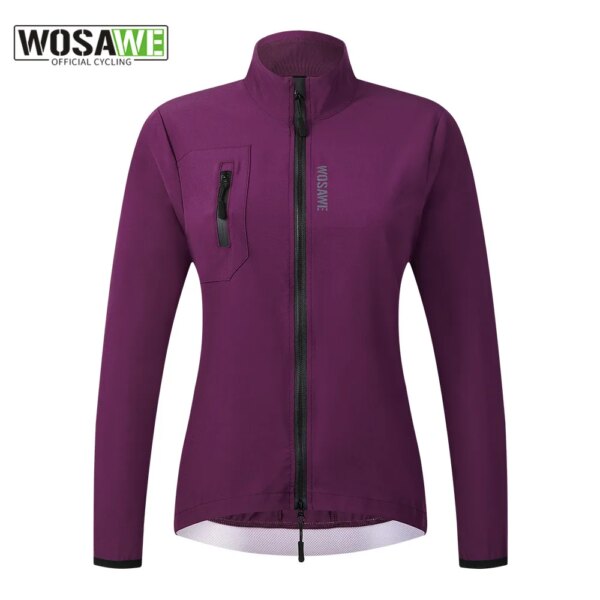 WOSAWE-Chaquetas ultraligeras para equipo de ciclismo de montaña, cortavientos informal para mujer, chaqueta Anti-UV para montar en bicicleta, ropa para bicicleta