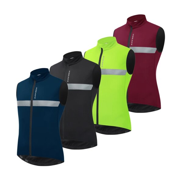 WOSAWE-Chaqueta de ciclismo impermeable para hombre, Jersey térmico de lana a prueba de viento para invierno, para montar en bicicleta, correr, snowboard