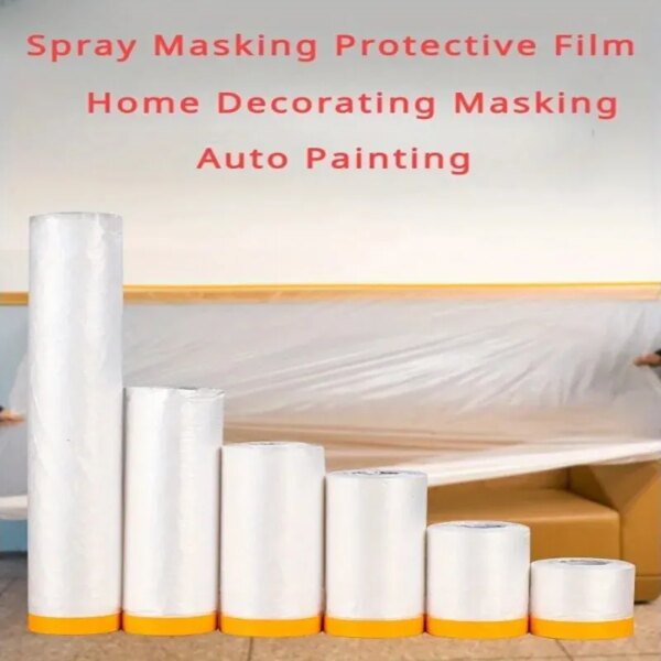 Película protectora de pintura Washi, película protectora contra el polvo, pintura de coche, decoración de belleza, enmascaramiento, protección contra el polvo para muebles