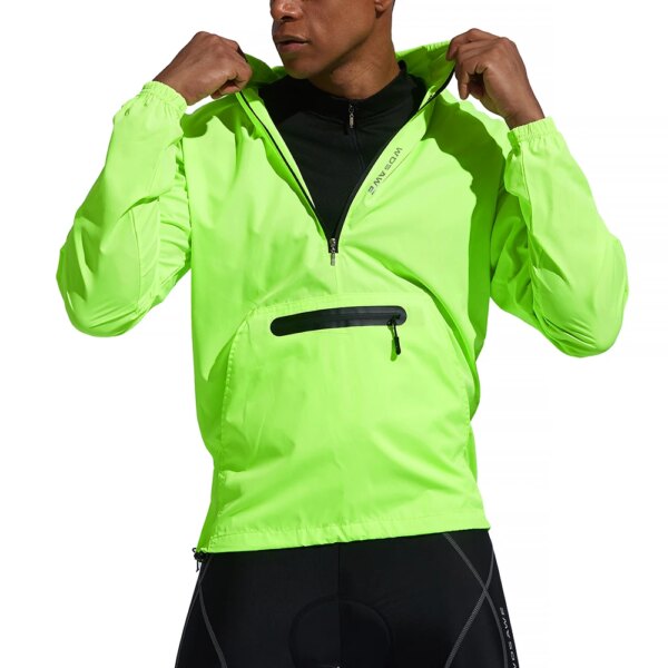 Chaqueta de ciclismo impermeable para hombre, ropa de bicicleta a prueba de viento, chaqueta de lluvia para bicicleta de montaña, cortavientos para motocicleta, cortavientos