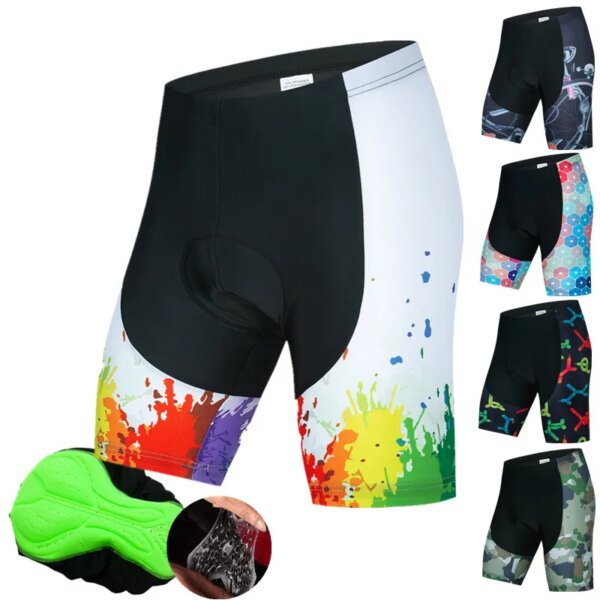 Weimostar-pantalones cortos de ciclismo para hombre, equipo profesional, pantalones cortos para bicicleta de montaña, a prueba de golpes, almohadilla de Gel 4D, ropa interior de Ciclismo de Carretera, 2022