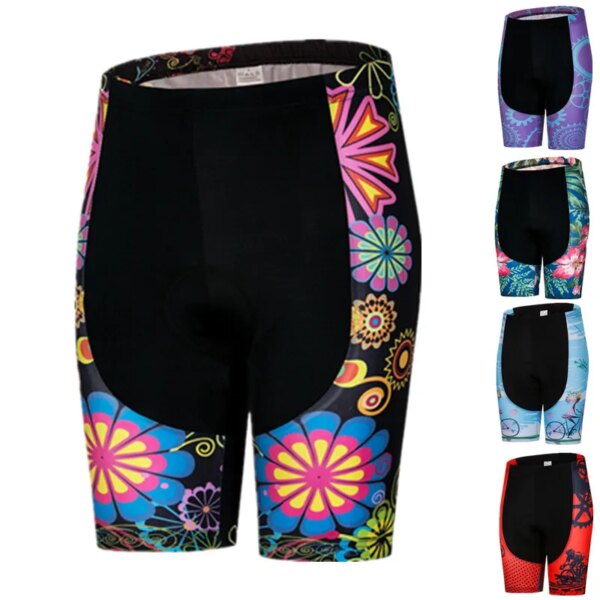 Pantalones cortos Weimostar para bicicleta de montaña mtb, pantalones cortos acolchados de Gel a prueba de golpes para mujer, pantalones cortos ajustados para ciclismo de descenso, pantalones cortos para montar en carretera