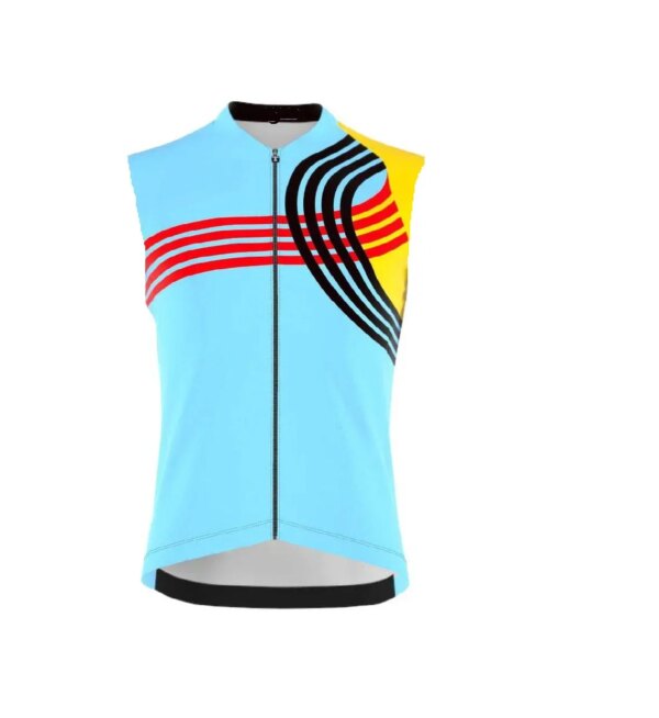 A prueba de viento 2024 Equipo Nacional de Bélgica Chaleco de Ciclismo sin mangas Gilet Mtb Ropa Bicicleta Maillot Ciclismo