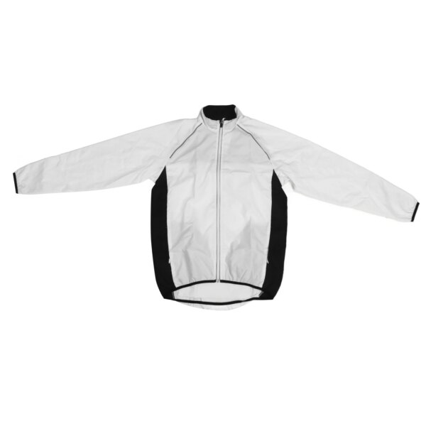 Chaqueta de ciclismo a prueba de viento, bolsillos con cremallera, ropa deportiva para exteriores, chaqueta ligera de manga larga para ciclismo para pescar