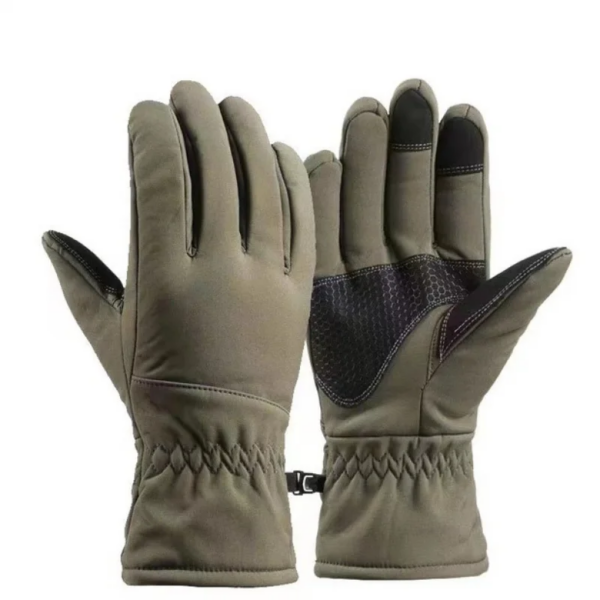 Tácticas de invierno camuflaje caza guantes cálidos impermeables pantalla táctil esquí Camping deportes de ciclismo guantes militares tácticos para hombres