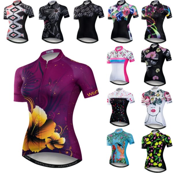 Maillot De Ciclismo para mujer, Ropa De Ciclismo, camiseta De manga corta transpirable para bicicleta, Ropa De secado rápido para bicicleta MTB