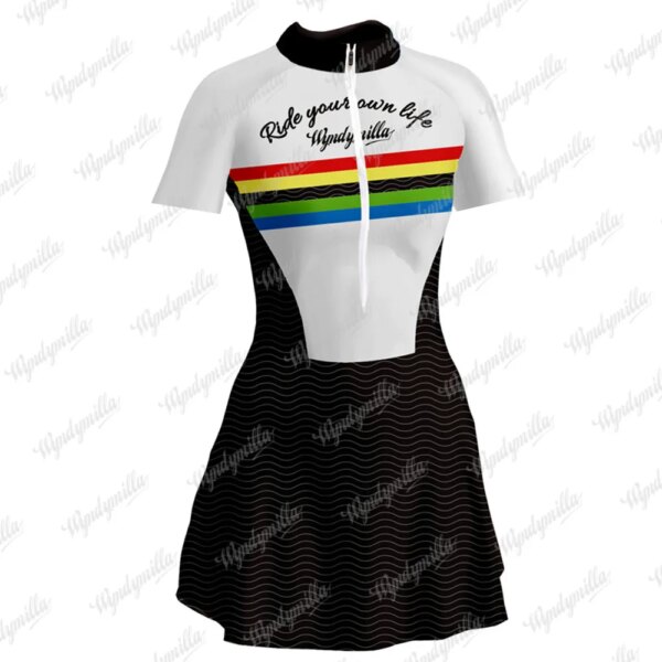 Wyndymilla-falda de ciclismo para bicicleta, traje de falda para triatlón, traje de LICRA transpirable, traje deportivo para correr, 2022