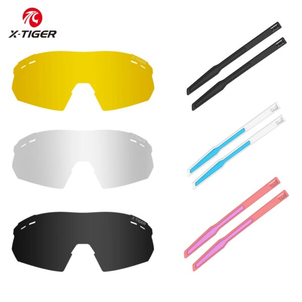 X-TIGER EXS-gafas de ciclismo polarizadas, accesorios de lentes de repuesto, marco para miopía, lentes fotocromáticas, gafas de sol para bicicleta