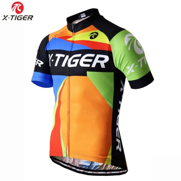 X-TIGER ropa de Ciclismo profesional verano 100% poliéster ropa de bicicleta ropa deportiva MTB bicicleta ropa Maillot Ciclismo Jersey