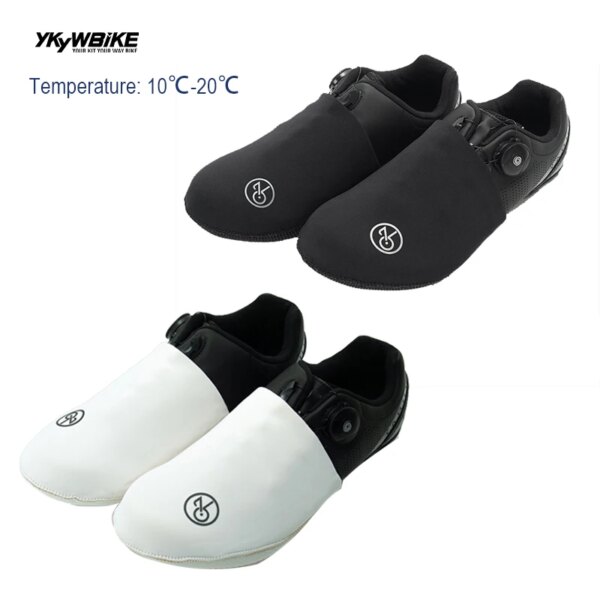 YKYKBIKE Calentador de Invierno Cubiertas para los Dedos de la Bicicleta Cubiertas para Zapatos de Bicicleta Cubrezapatos de Ciclismo a Prueba de Lluvia a Prueba de Viento Botines de Carretera