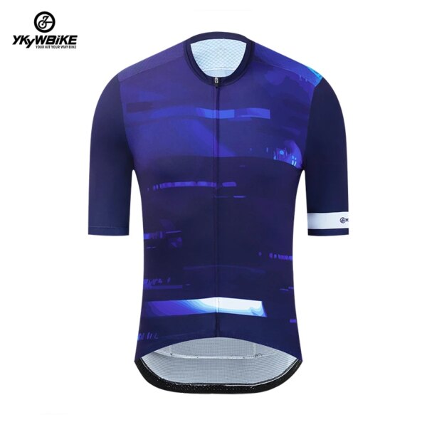 YKYWBIKE-Camiseta de ciclismo profesional para hombre, camisetas de manga corta para bicicleta al aire libre, ropa deportiva para equipo MTB de alta calidad, verano