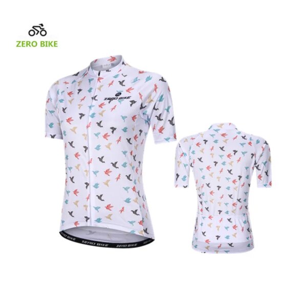 ZEROBIKE, gran oferta, camiseta de Ciclismo de verano para mujer, ropa transpirable de secado rápido para bicicleta de montaña, Camiseta deportiva, Tops, Camisa de Ciclismo