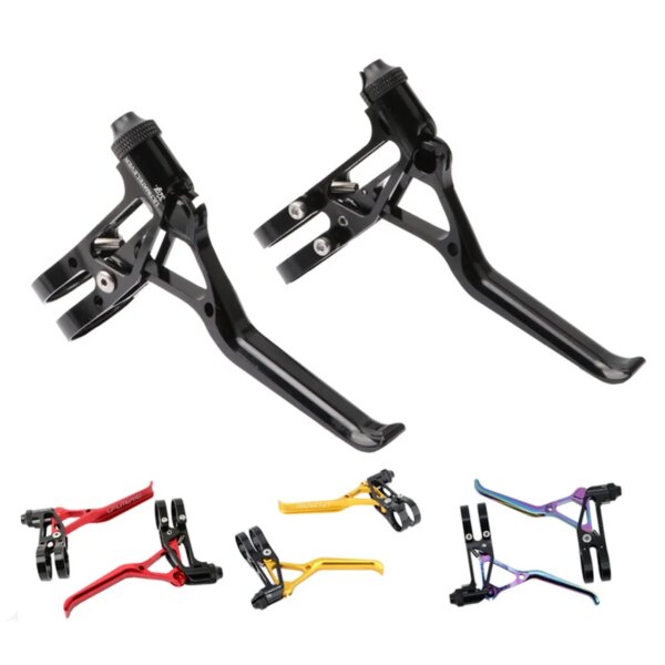 ZK50 LP Litepro BMX bicicleta 14 16 20 pulgadas V palanca de freno bicicleta plegable para Brompton palancas de freno mango 64g
