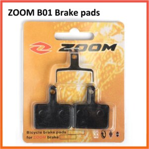 Pastillas de freno semimetálicas ZOOM B01 B01S para disco de freno hidráulico de bicicleta Shimano MT200/315/355/395/446 1 par