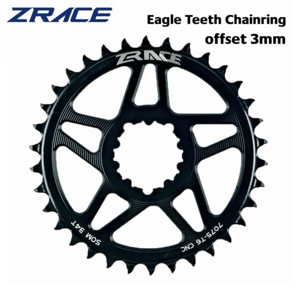 Platos ZRACE 10s 11s 12s, Eagle Tooth 7075AL CNC, desplazamiento de 3mm, piñones MTB, para manivela de montaje directo GXP, Compatible Eagle