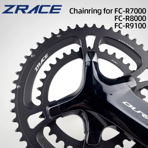 Rueda de cadena de bicicleta ZRACE 10/11/12s plato de carretera 50-34T 52-36T 53-39T 105 FC-R7000/ULTEGRA FC-R8000/DURA-ACE FC-R9100 piezas Bmx