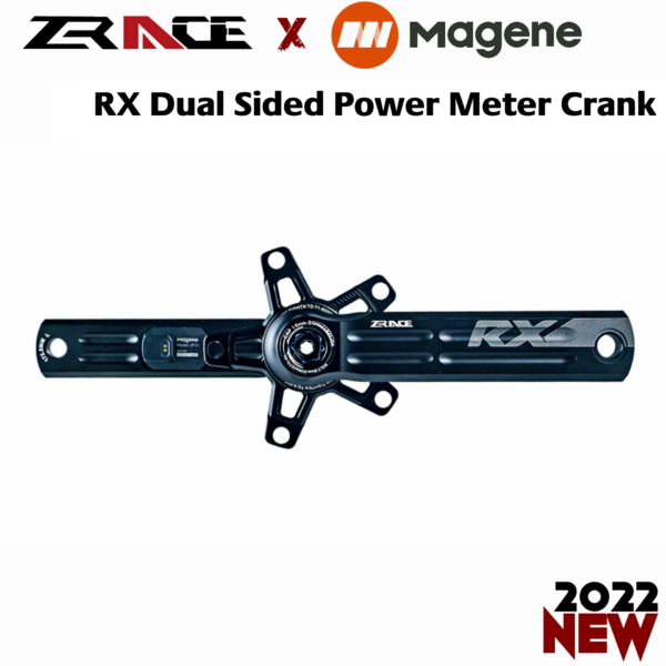 Manivela medidor de potencia de doble cara ZRACE x MAGENE RX, velocidad 1/2 x 10/11/12, 165 mm/170 mm/172,5 mm/175 mm, manivela medidor de potencia de doble cara