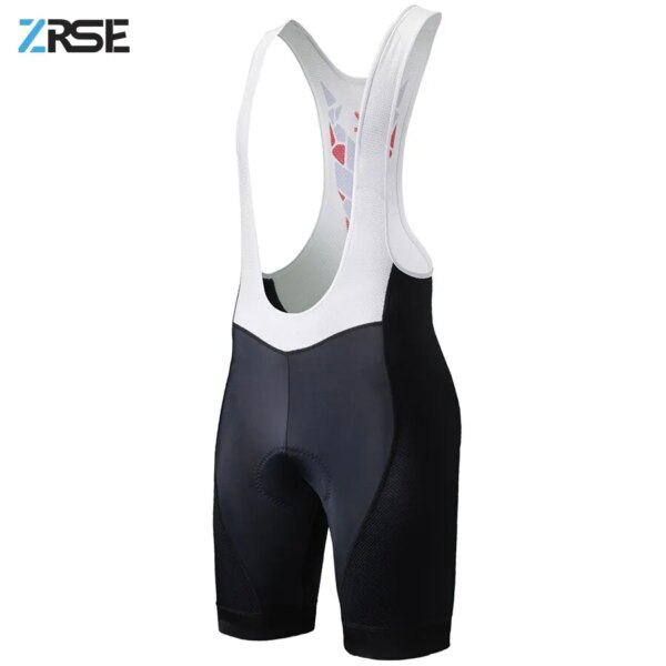 ZRSE-pantalones cortos con pechera para ciclismo para hombre, ropa para bicicleta de montaña, medias con tirantes de bicicleta, ropa de LICRA con almohadilla de Gel