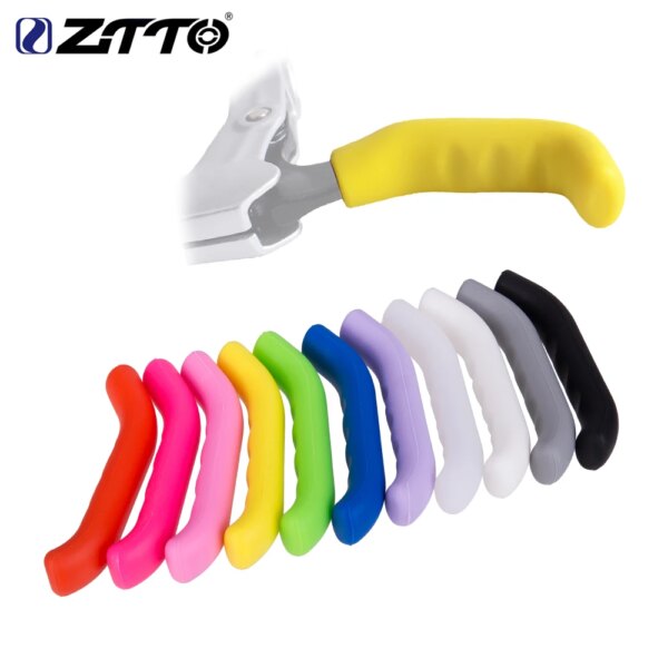 ZTTO-cubierta de palanca de freno de Gel de silicona para bicicleta, funda protectora para bicicleta de montaña y carretera, para patinete Mi M365, 1 par