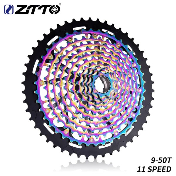ZTTO-Cassette de 11 velocidades para bicicleta de montaña, piñón libre de 9-50T MTB XD compatible con 11S ULT de acero, 11 velocidades, 7K, piñón libre GX Eagle