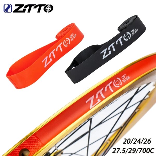 Cintas para llantas de bicicleta de montaña ZTTO, 2 uds., tiras de llanta de PVC Premium, cintas para ruedas de 20, 24, 26, 27,5, 29 pulgadas, 700c, rueda de bicicleta plegable para carretera