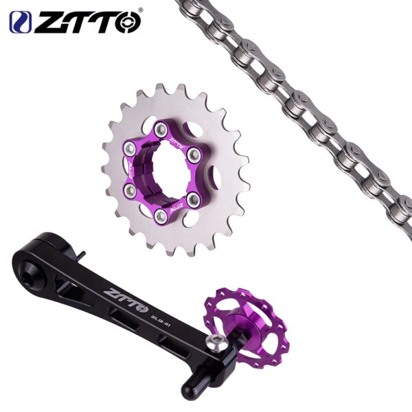 ZTTO MTB grupo de marcha única Cassette Cog 1 engranaje fijo de cadena de velocidad 16T 17T 18T 19T 20T 21T 22T 23T K7 Piñón de bicicleta