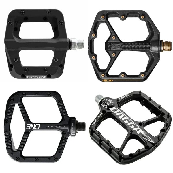 Pedales chromag dagga oneup, pedales planos compuestos para bicicleta BMX/MTB, Pedal de titanio para bicicleta, perfil, manivela para bicicleta de montaña hermanos