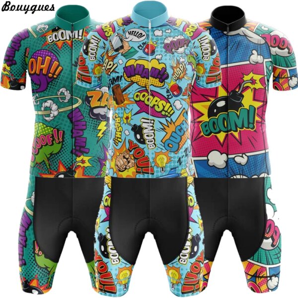 Conjunto de Jersey de Ciclismo para bicicleta de montaña, Ropa de Ciclismo de verano, Ropa para bicicleta de montaña, uniforme, Maillot, Ropa de Ciclismo, traje para bicicleta